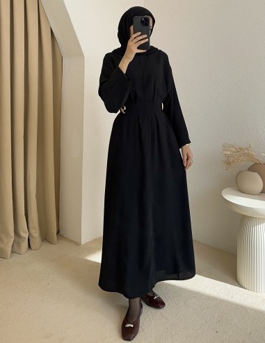 3174 Wexa Pelerinli Elbise YEŞİL