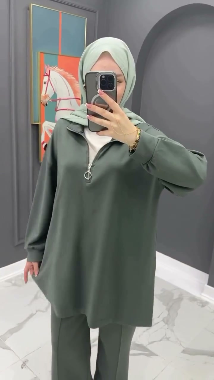 Oversize Palto ANTRASİT